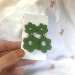 Handmade clay earrings/lightweight/southwestern